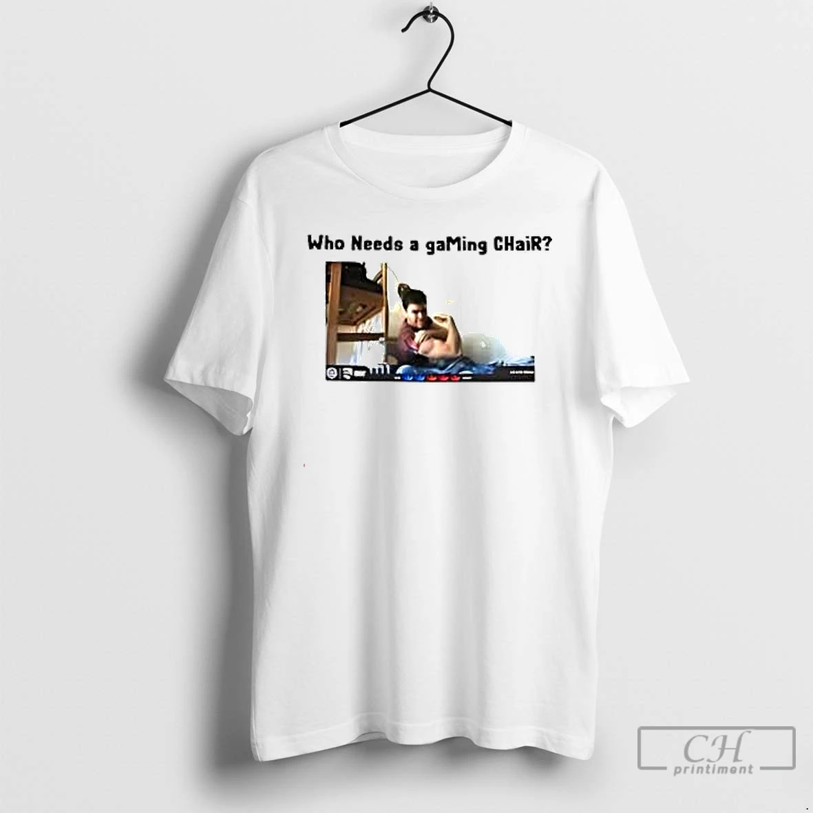 Premium Who Needs A Gaming Chair Photo T Shirts Hoodie