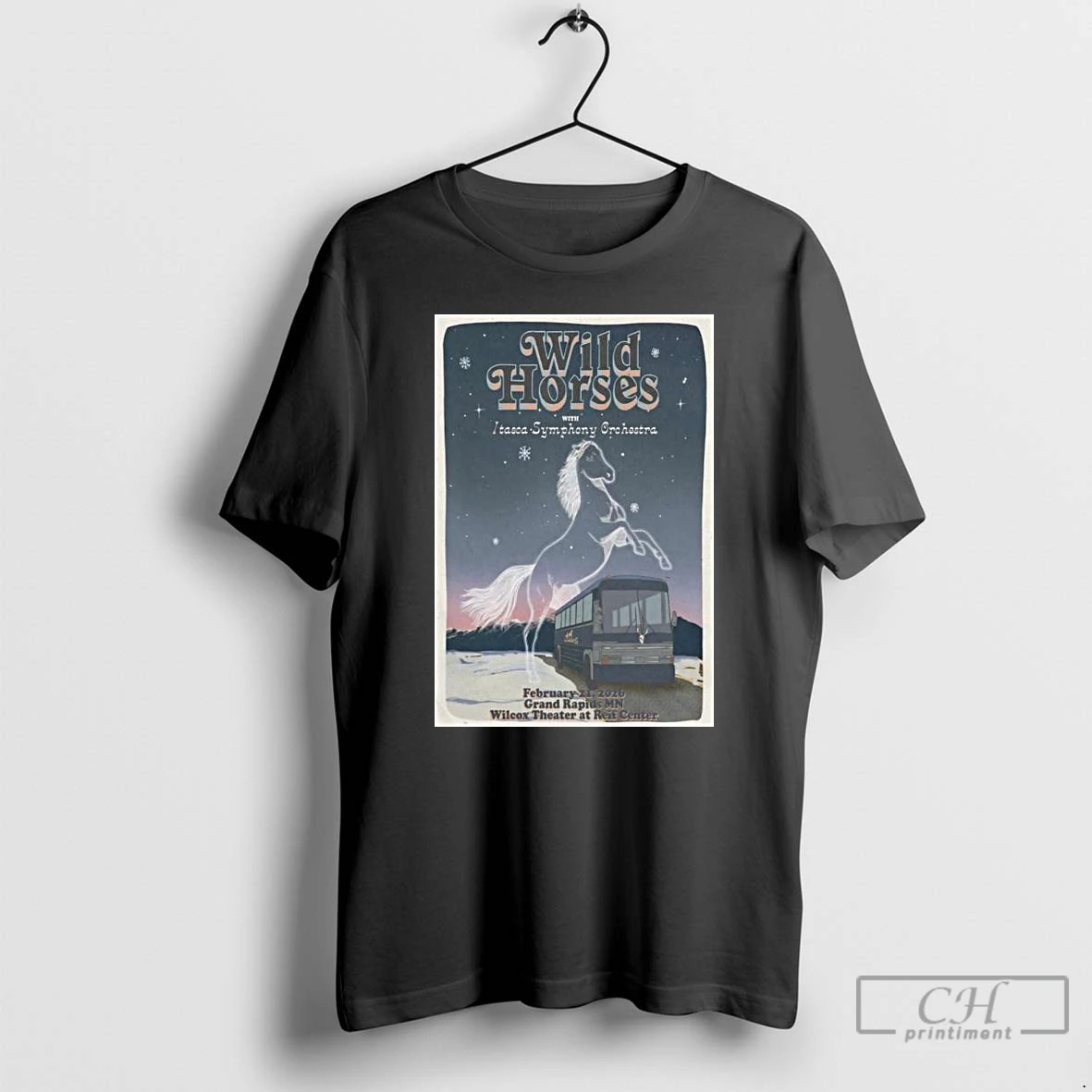 Premium Wild Horses At Wilcox Theater At Reif Center On Feb 21 2026 Long Sleve T Shirts Hoodie