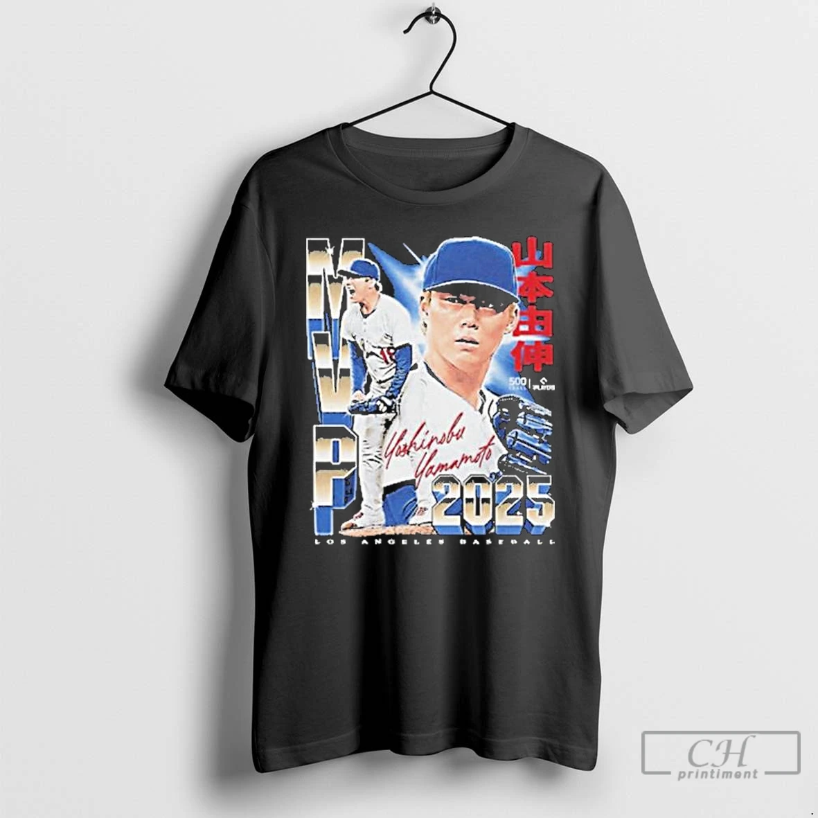 Premium Yoshinobu Yamamoto Los Angeles D 2025 Champs Mvp T Shirts Hoodie