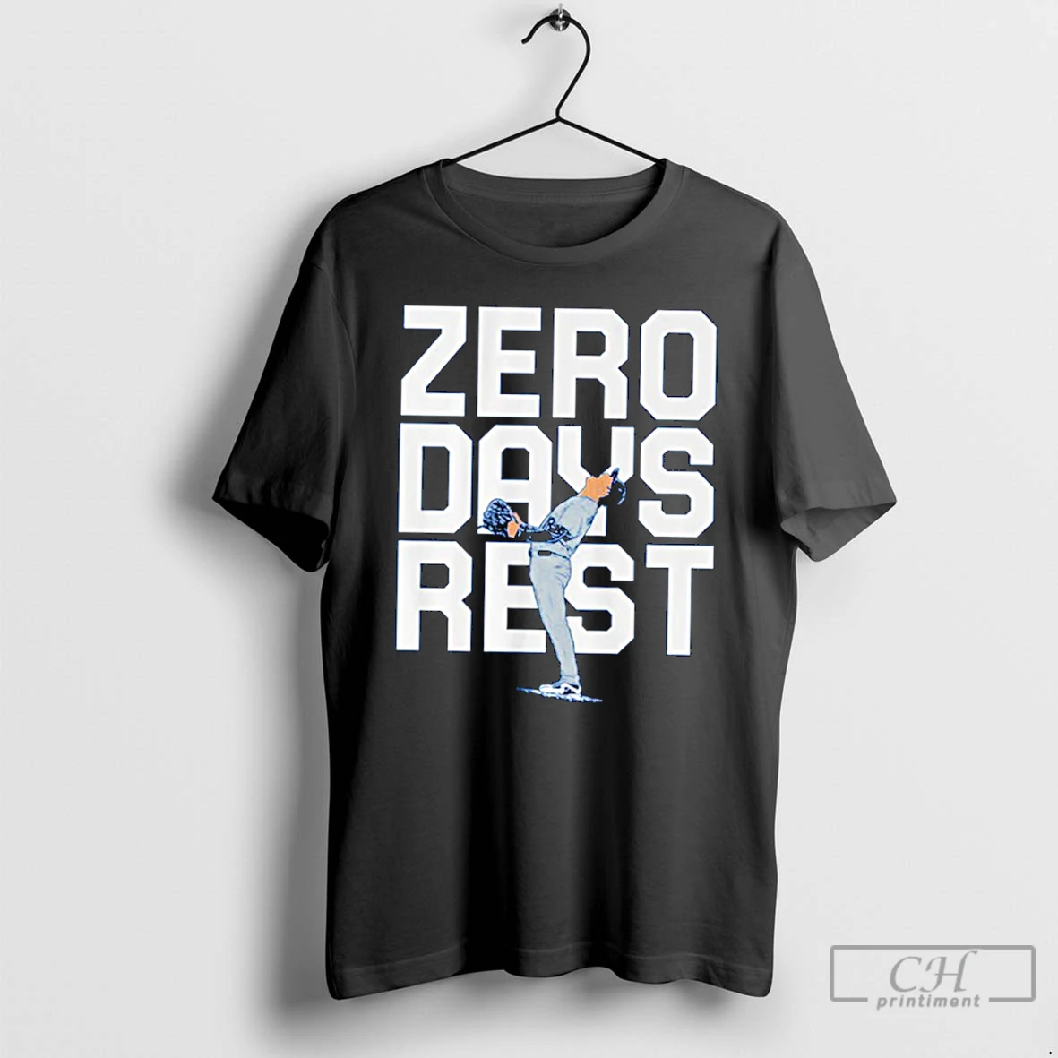 Premium Yoshinobu Yamamoto Mlb Dodgers Zero Days Rest T Shirts Hoodie