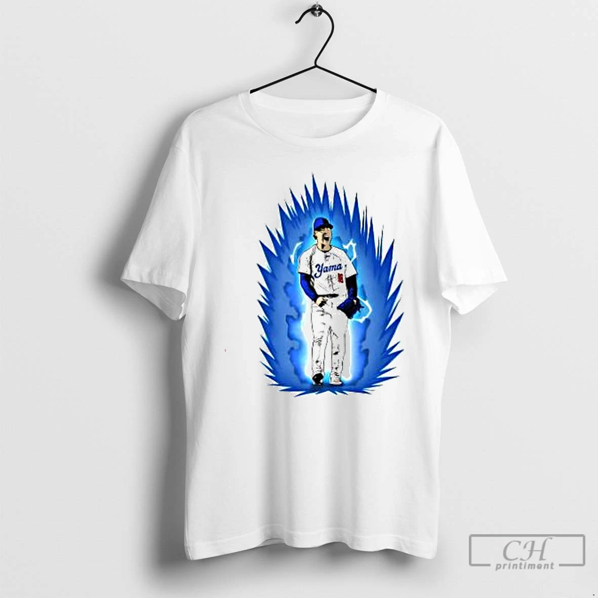 Premium Yoshinobu Yamamoto Super Saiyan Los Angeles Dodgers T Shirts Hoodie