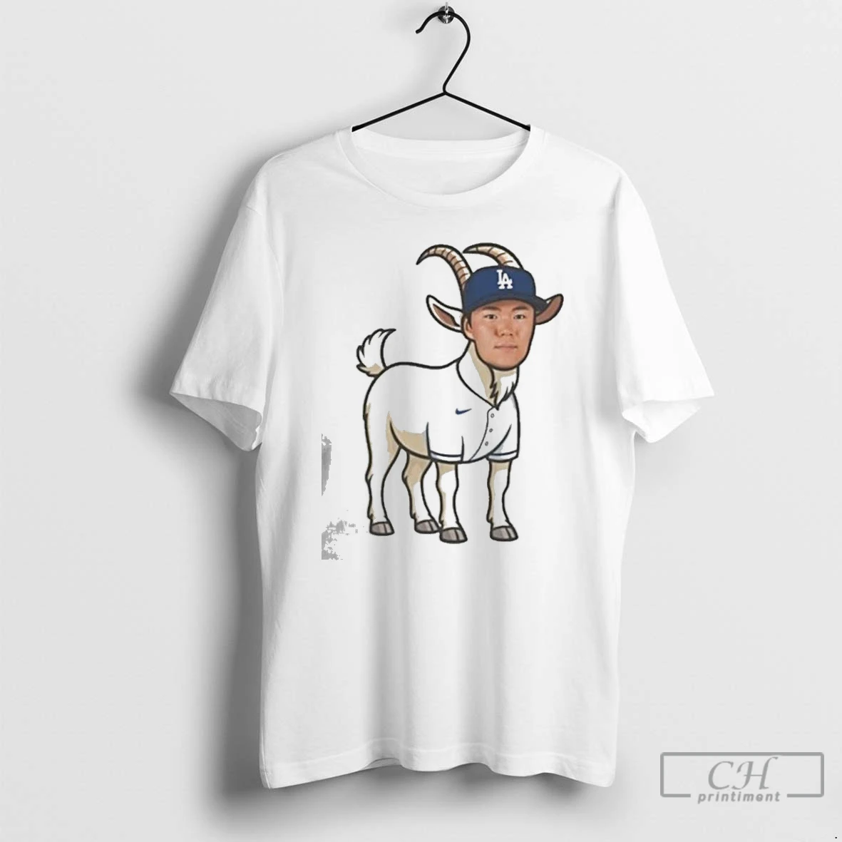 Premium Yoshinobu Yamamoto The Goat Dodgers World Series Champions T Shirts Hoodie