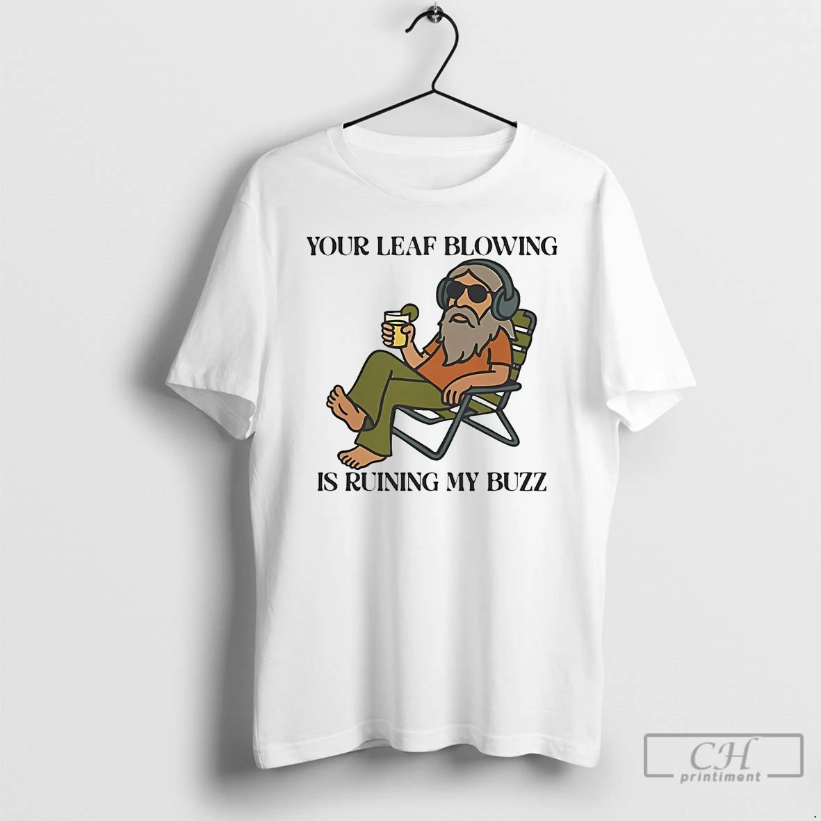 Premium Your Leaf Blowing Is Ruining My Buzz T Shirts Hoodie