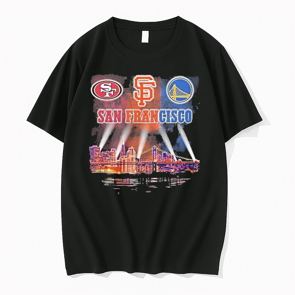 Retro City Of San Francisco Sports Teams Logo Tshirts Sweater Hoodie