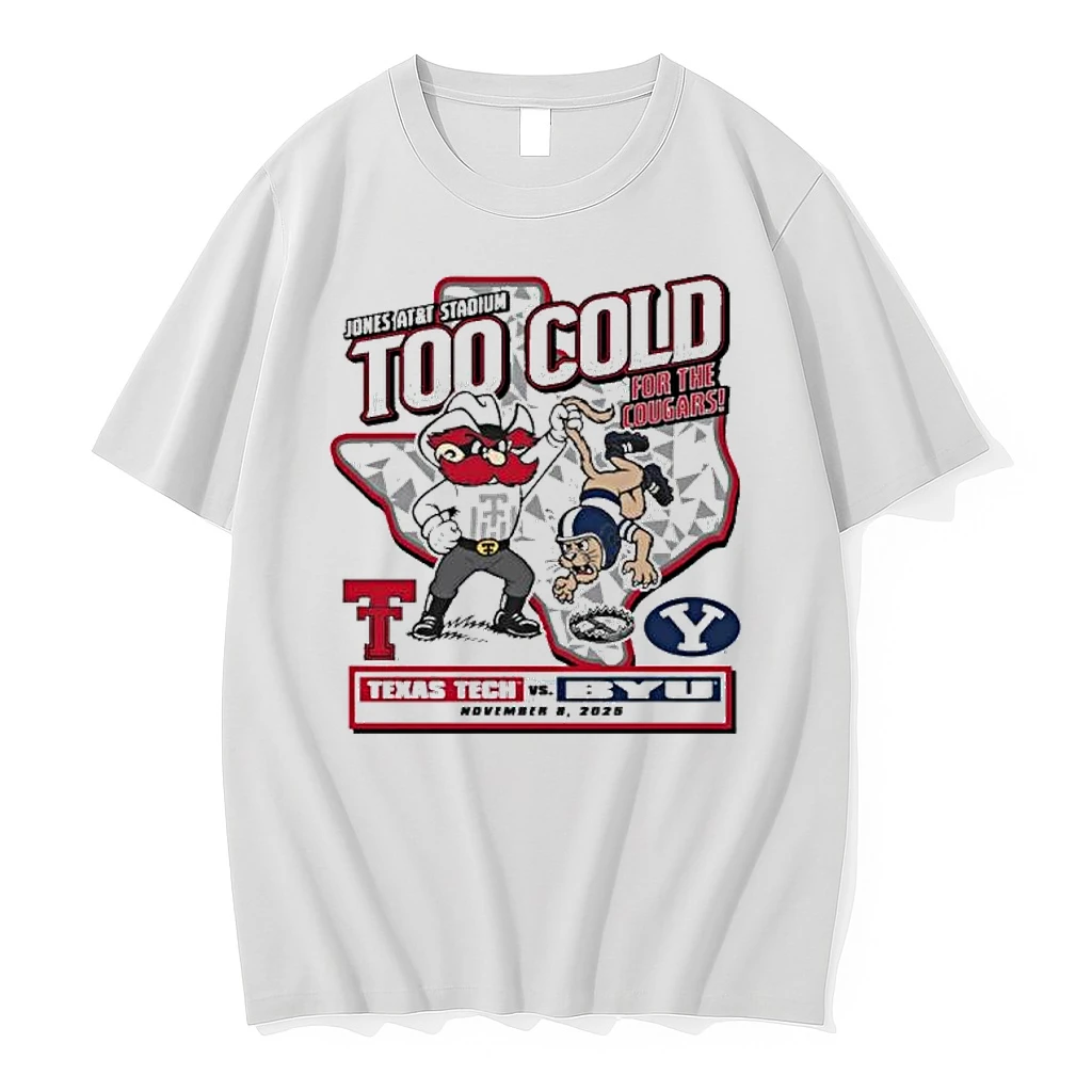 Too Cold Gameday Texas Tech Vs Byu November 8 2025 Tshirts Sweater Hoodie