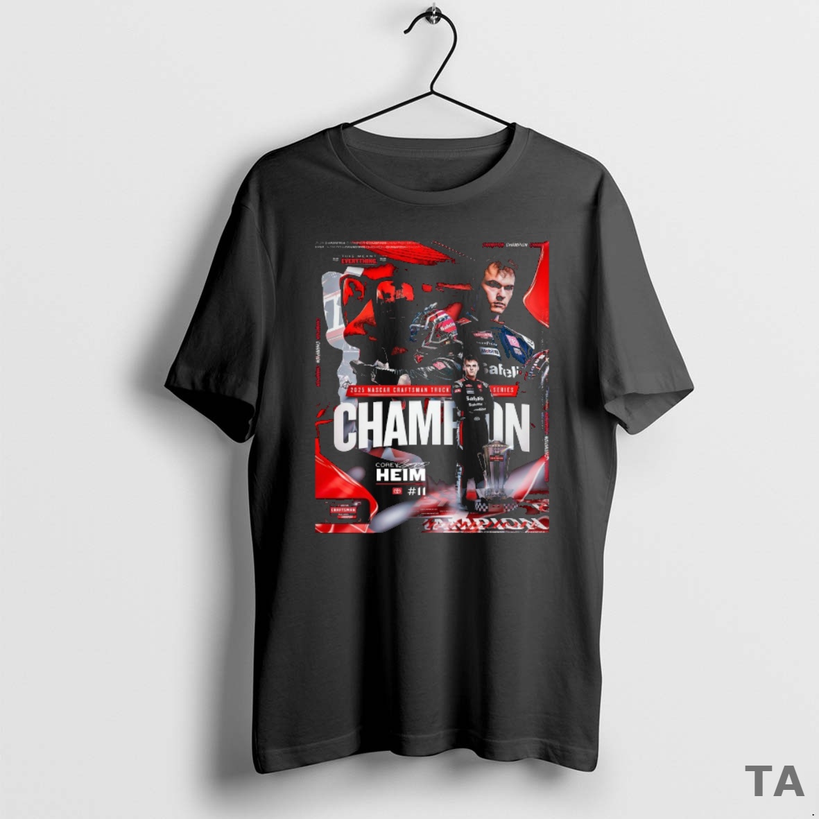 Top Corey Heim 2025 Nascar Craftsman Truck Series Championship Signature T Shirt Sweater