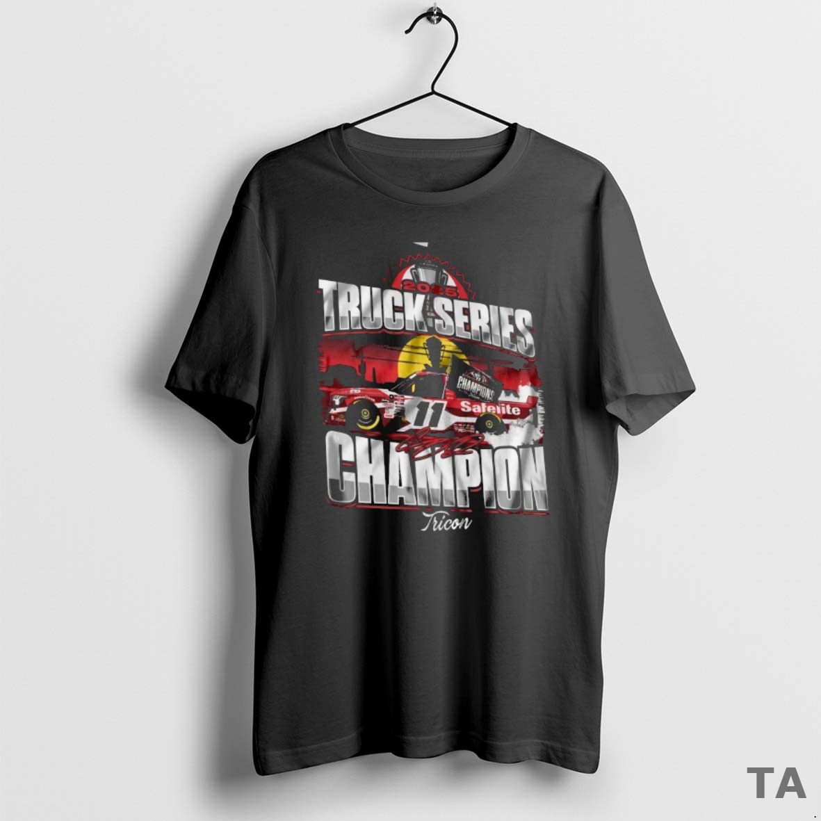 Top Corey Heim 2025 Truck Series Champion Tricon Signature T Shirt Sweater