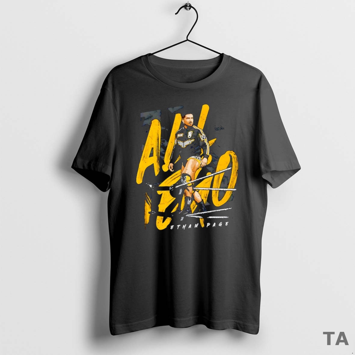 Top Ethan Page All Ego Graphic T Shirt Sweater