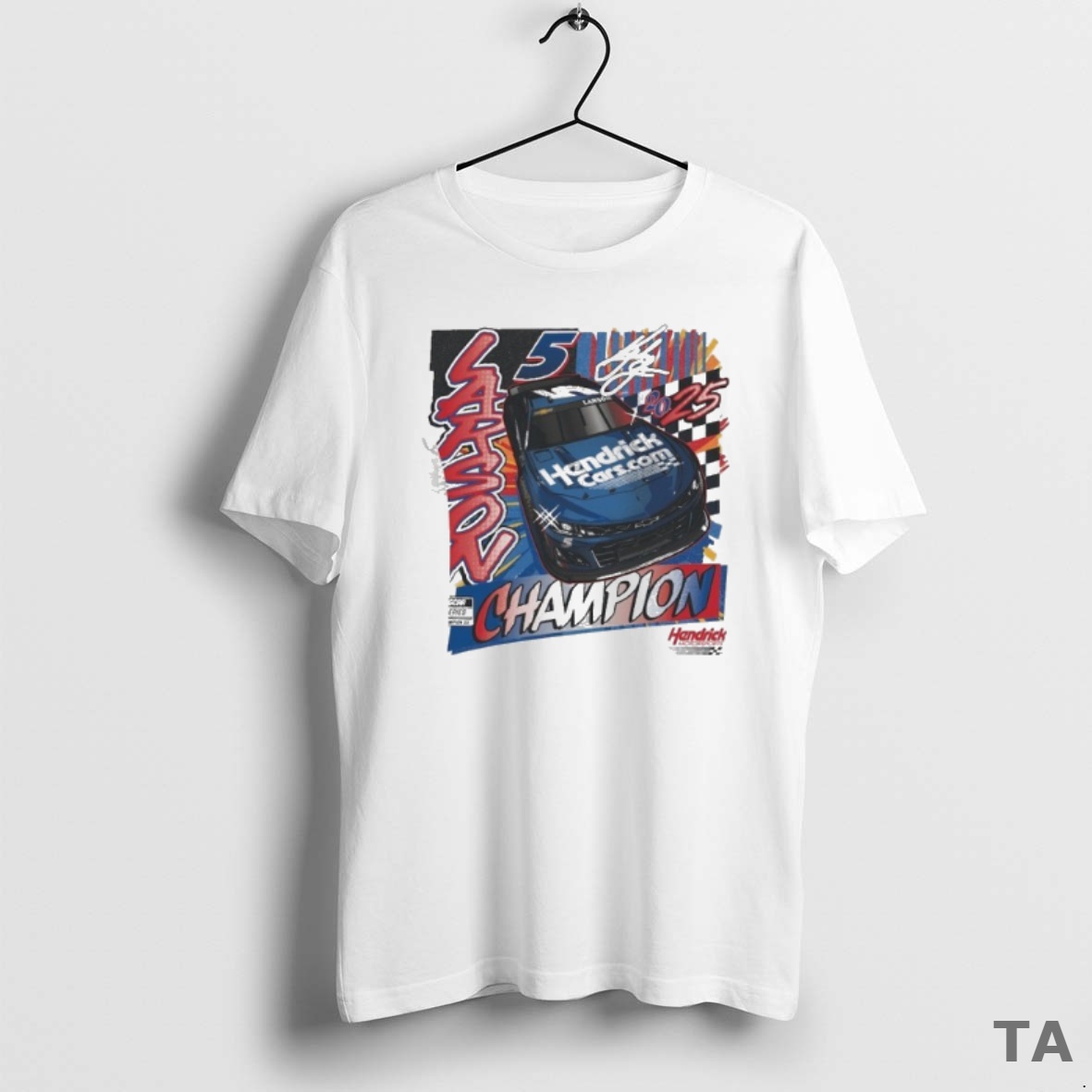 Top Kyle Larson 2025 Nascar Cup Series Champion Regional Franklin T Shirt Sweater 1