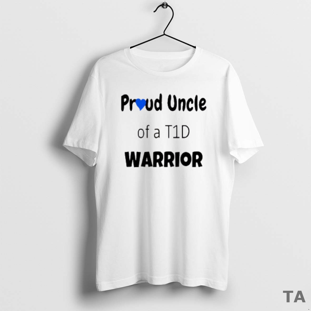 Top Pround Uncle Of A T1d Warrior T Shirt Sweater