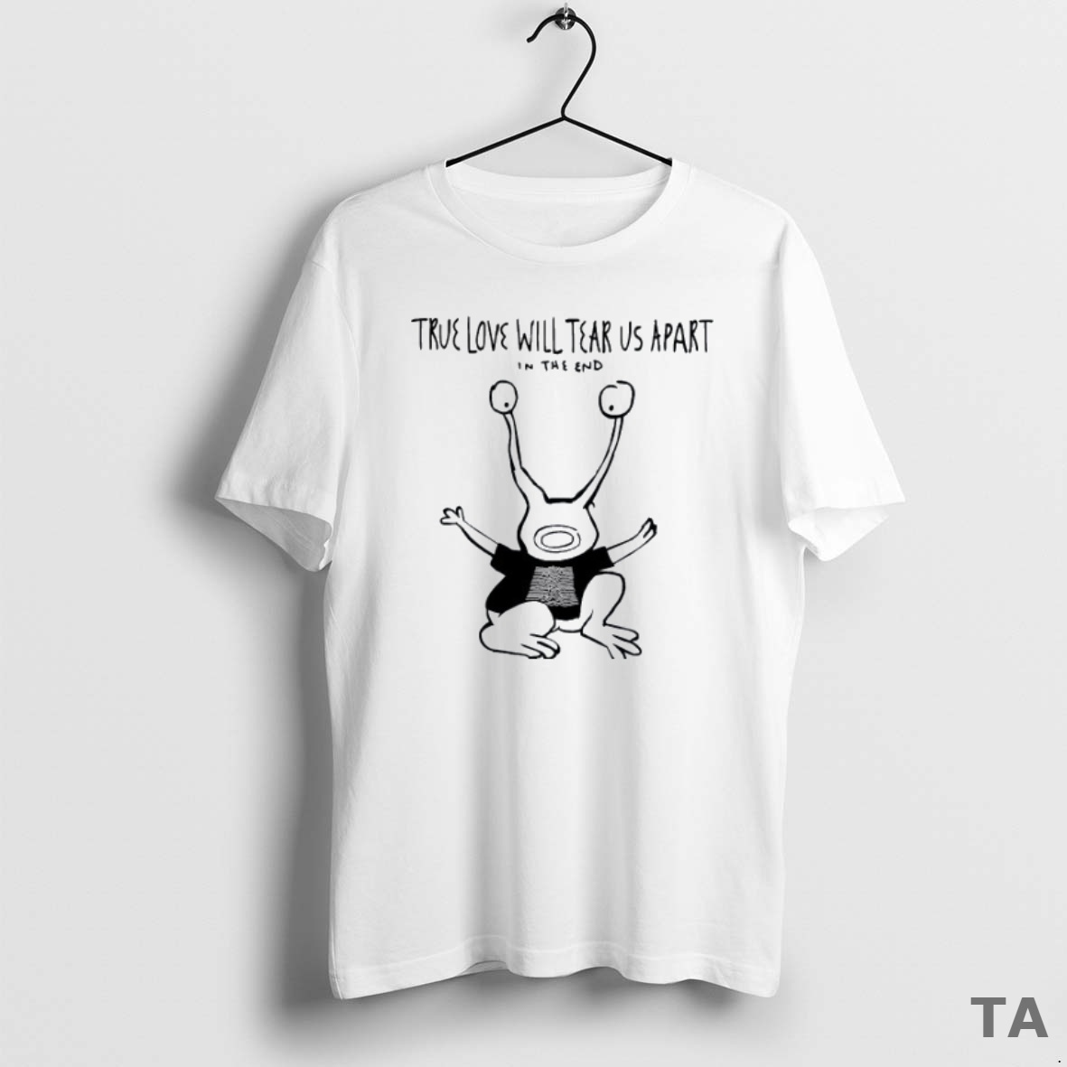 Top True Love Will Tear Us Apart In The End Joy Division Unknown Pleasures T Shirt Sweater