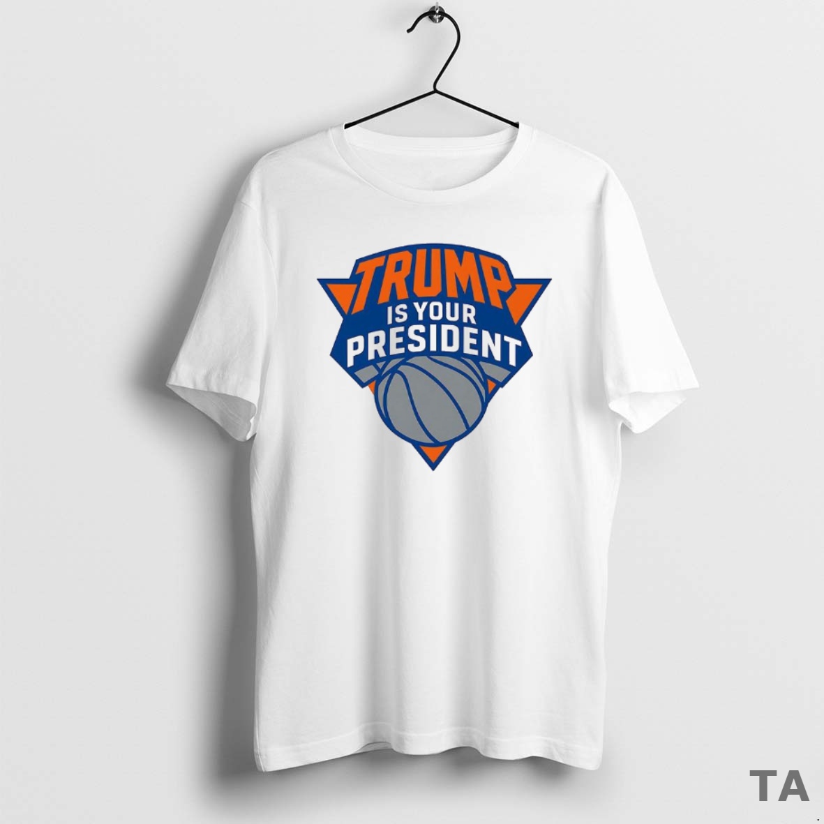 Top Trump Is Your President New York Knicks Logo T Shirt Sweater