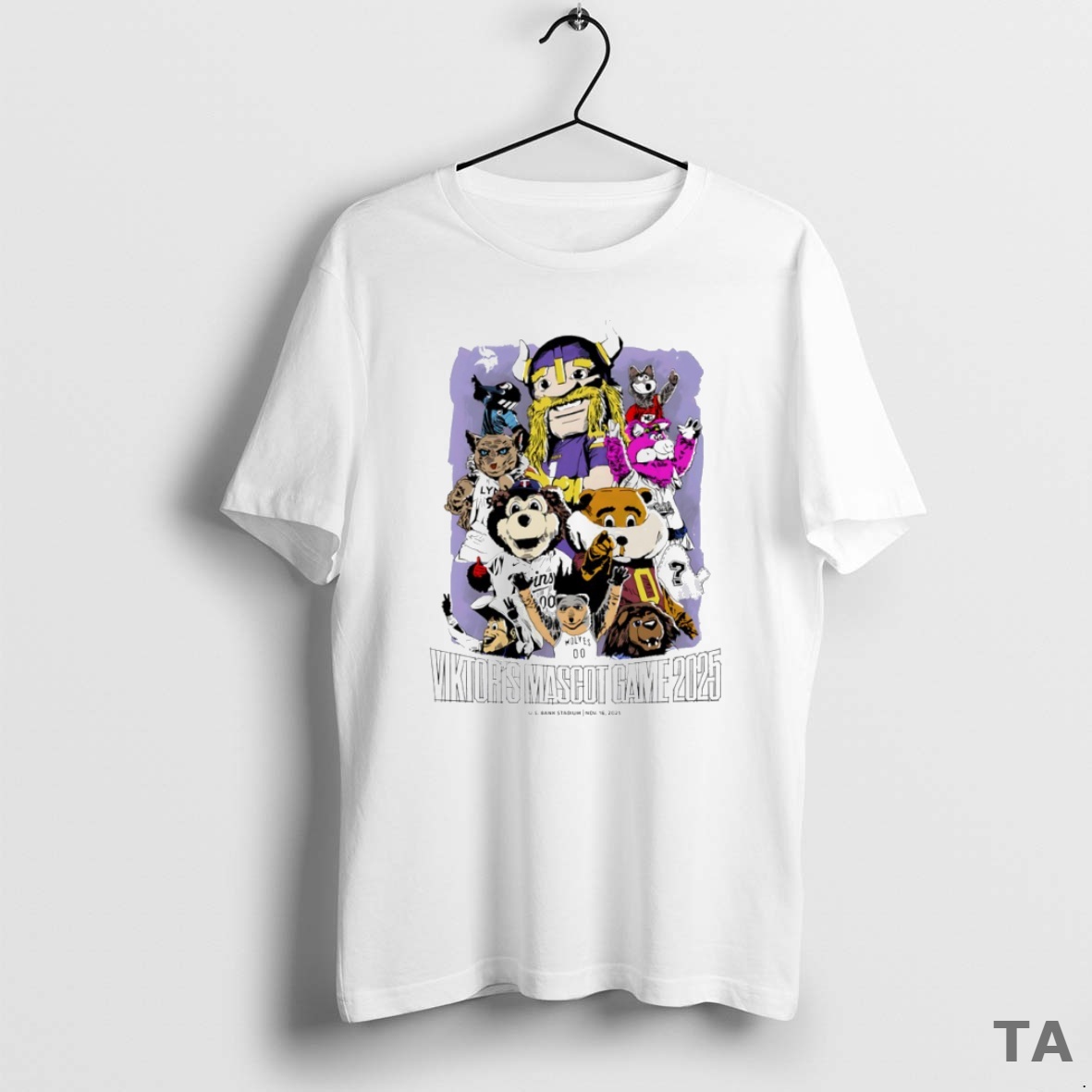 Top Vikiors Mascot Game 2025 Circle T Shirt Sweater