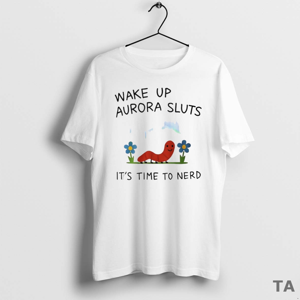 Top Wake Up Aurora Sluts Its Time To Nerd Circle T Shirt Sweater