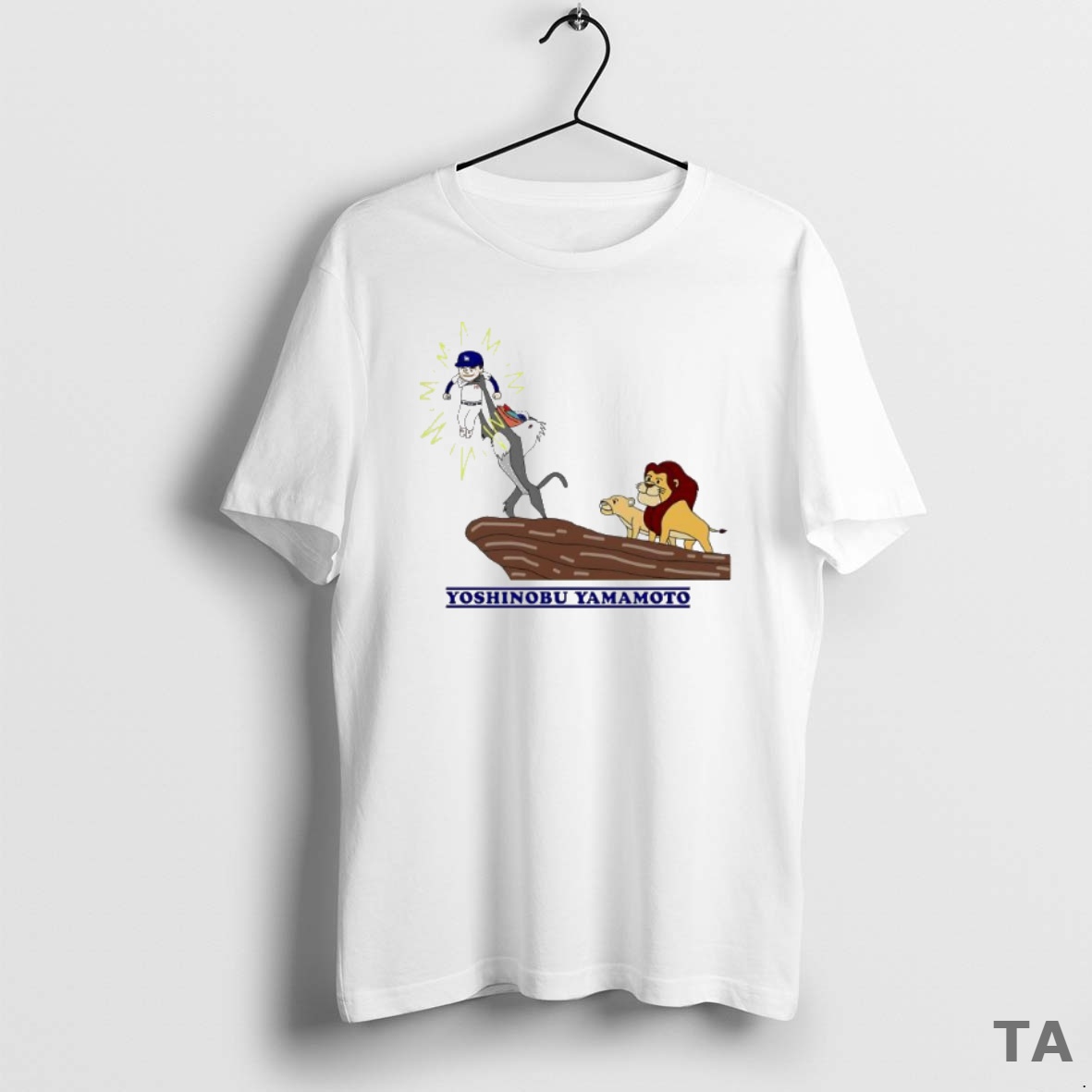 Top Yoshinobu Yamamoto Mvp Lion King Cartoon T Shirt Sweater