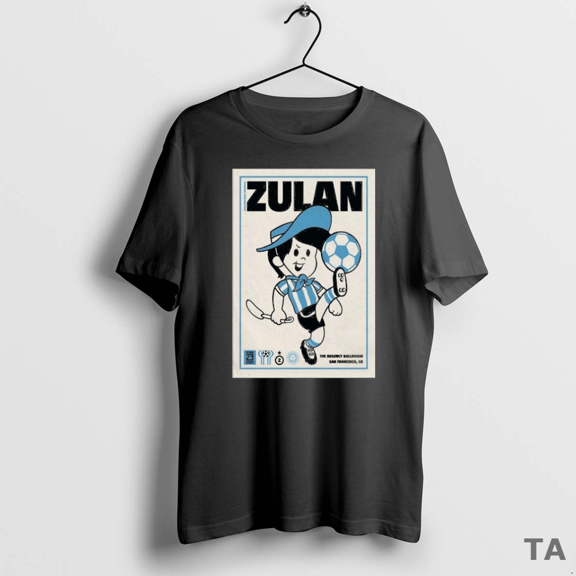 Top Zulan October 23 2025 The Regency Ballroom San Francisco Tour T Shirt Sweater