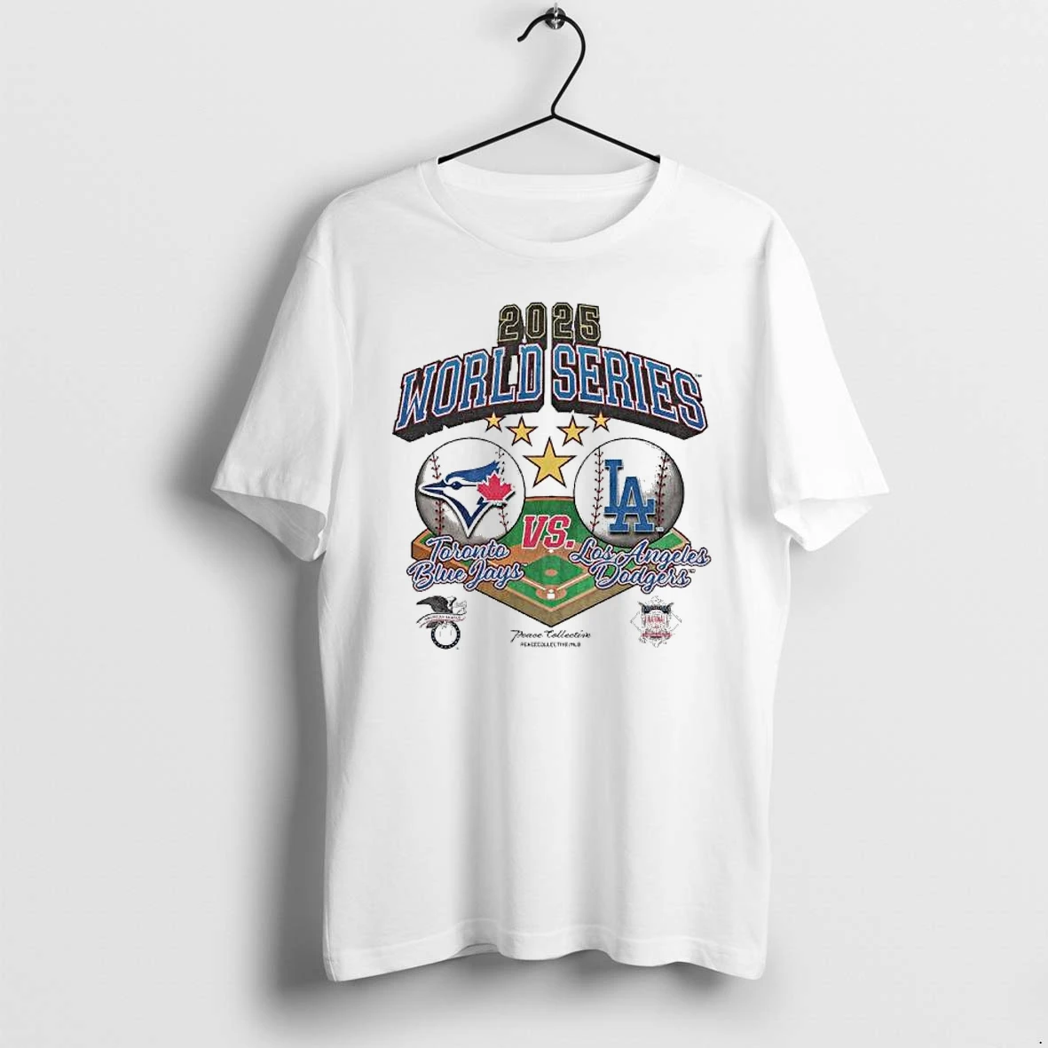 Toronto Blue Jays Vs La Dodgers 2025 World Series Vintage Tshirts Sweater Hoodie