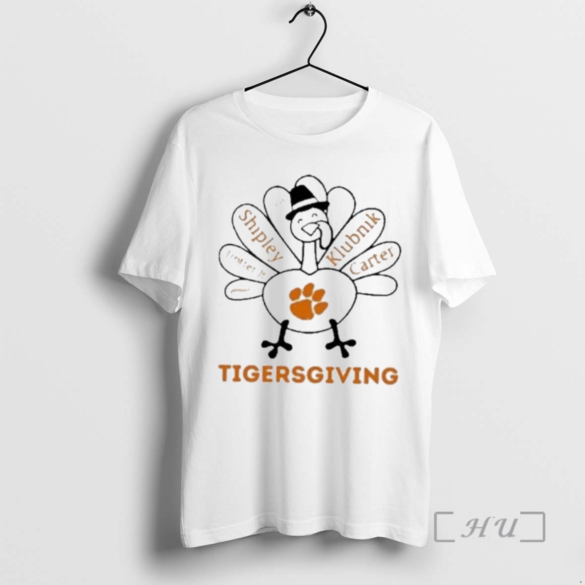 Trending 2025 Tigersgiving Clemson Tigers X Thanksgiving Premium T Shirt Sweater Hoodie