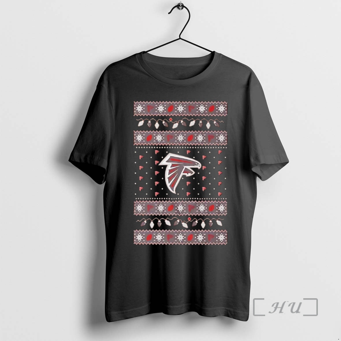 Trending Atlanta Falcons Ugly Christmas Light Premium T Shirt Sweater Hoodie