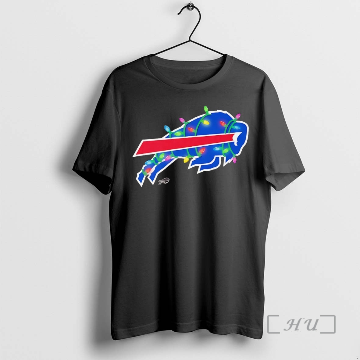 Trending Buffalo Bills Logo Christmas Light Premium T Shirt Sweater Hoodie