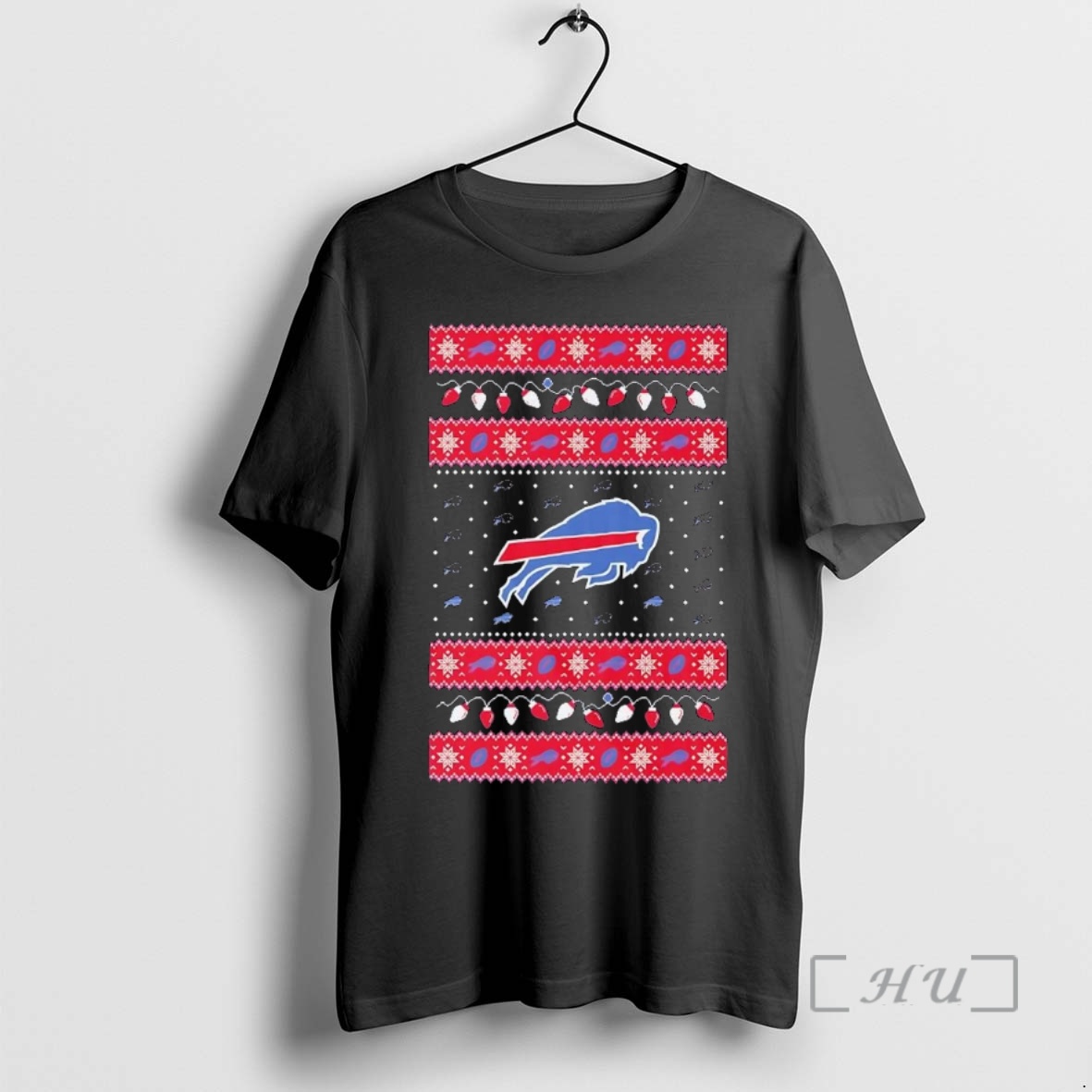 Trending Buffalo Bills Ugly Christmas Light Premium T Shirt Sweater Hoodie