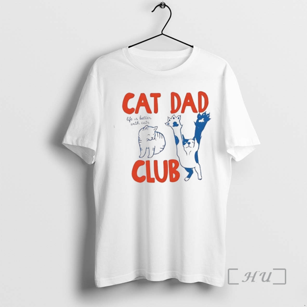 Trending Cat Dad Club Life Is Better With Cats Premium T Shirts Sweater Hoodie