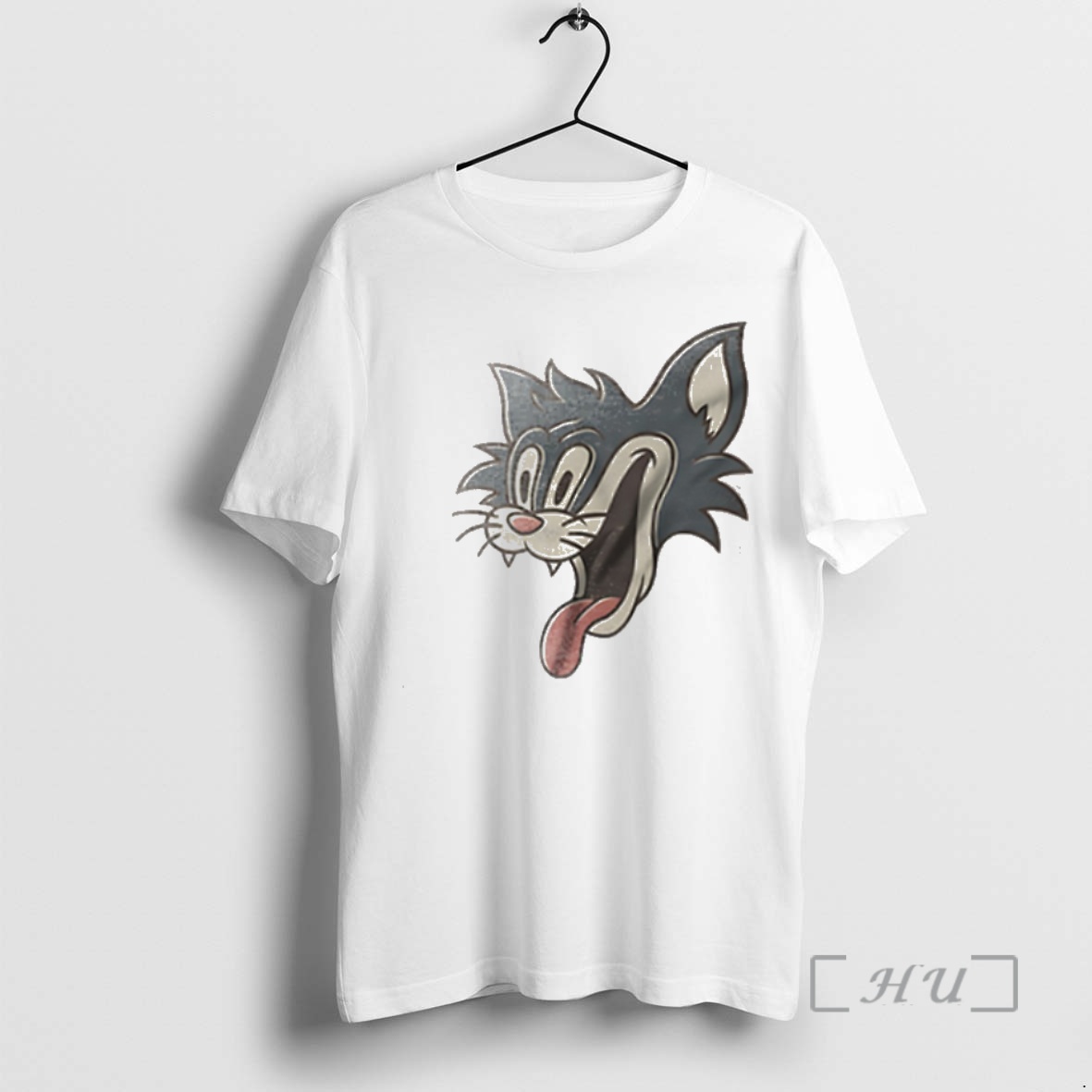 Trending Crazy Cat Smiling Psycho Patrick Hockstetter Premium T Shirt Sweater Hoodie