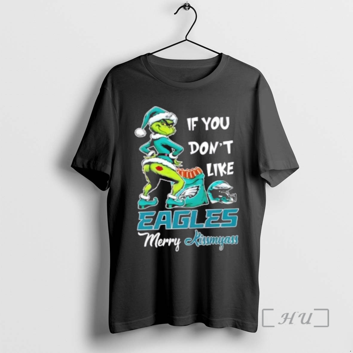 Trending Grinch If You Dont Like Philadelphia Eagles Football Merry Kissmyass Premium T Shirts Sweater Hoodie
