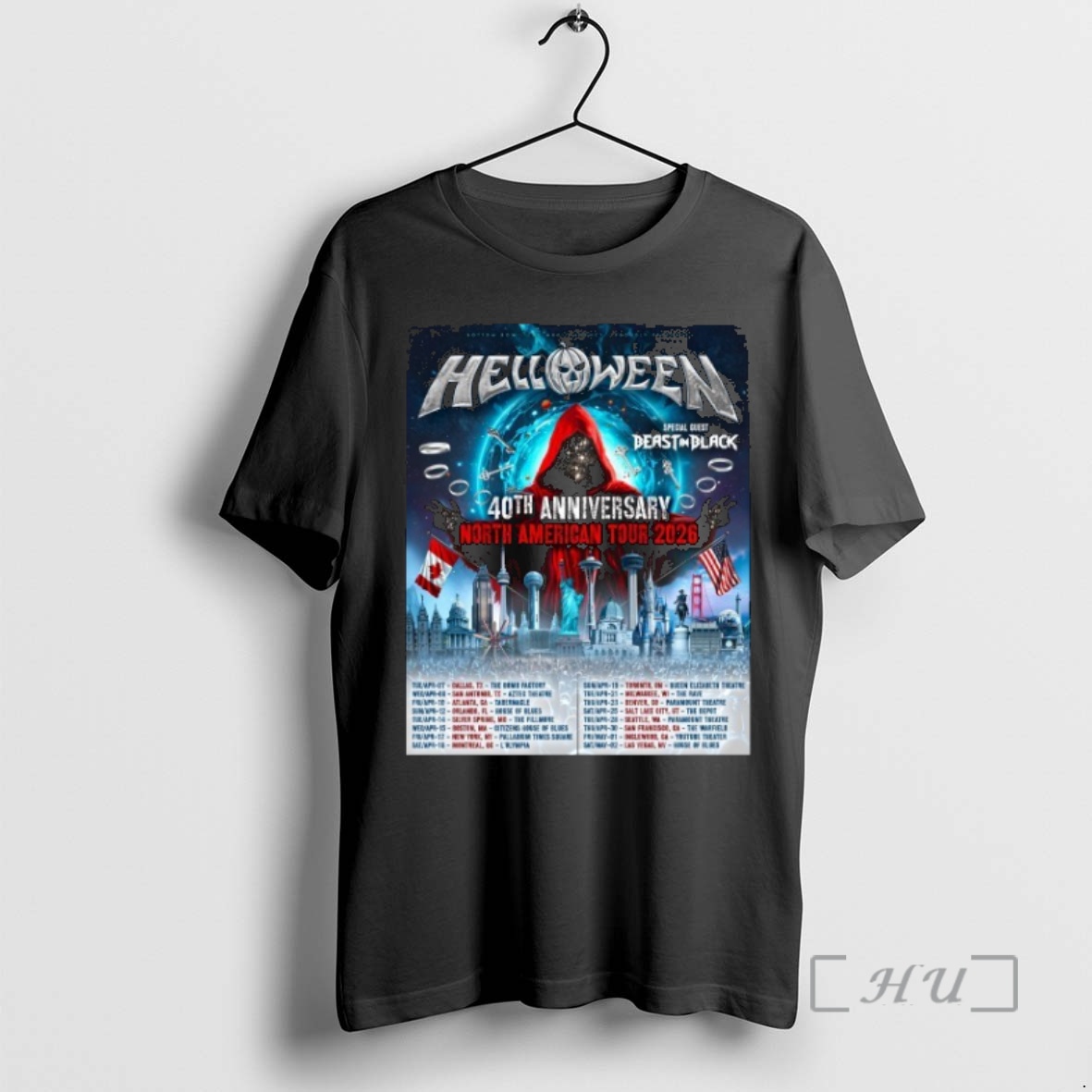 Trending Helloween 40th Anniversary North American Tour 2026