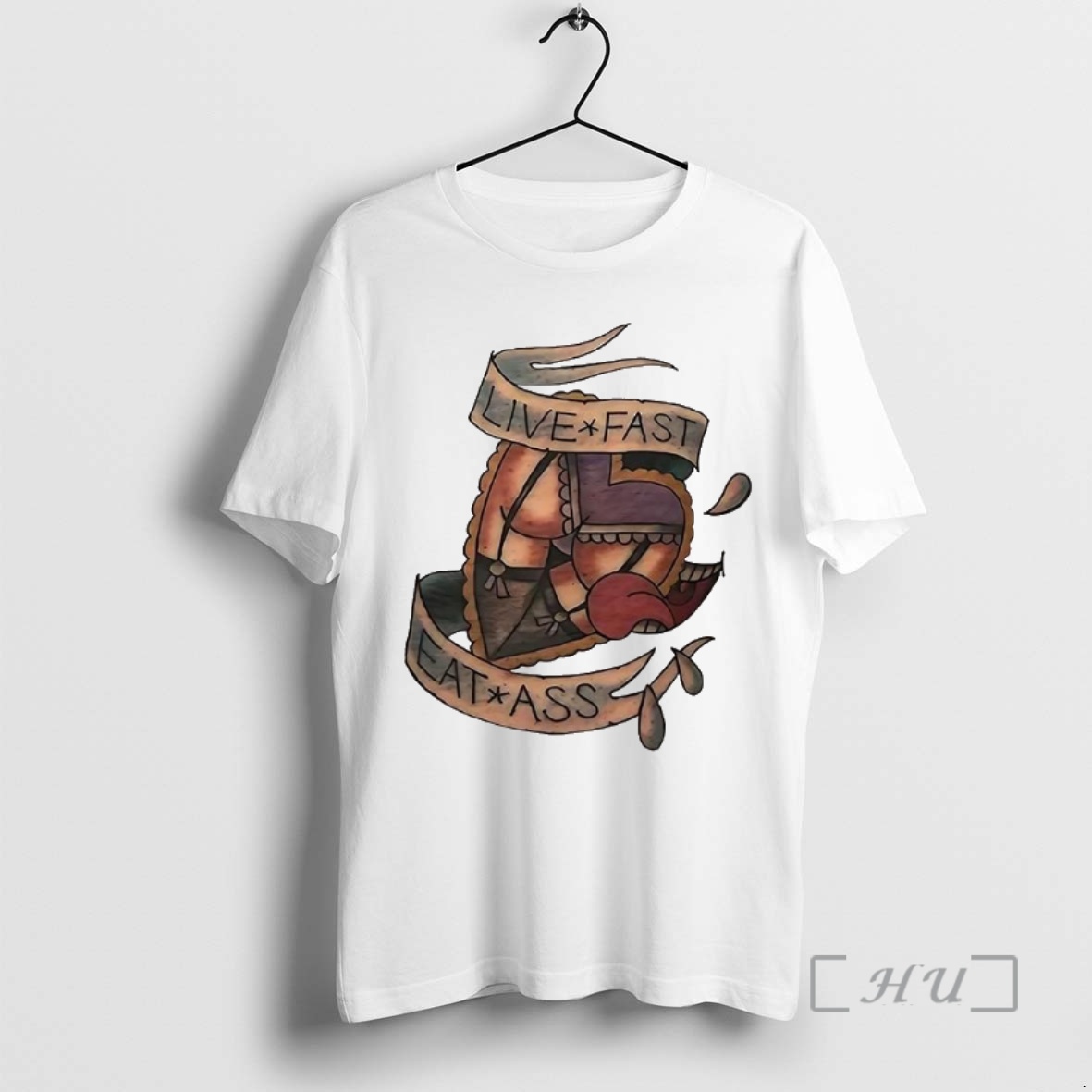 Trending Live Fast Eat Ass Heart Tattoo Premium T Shirt Sweater Hoodie