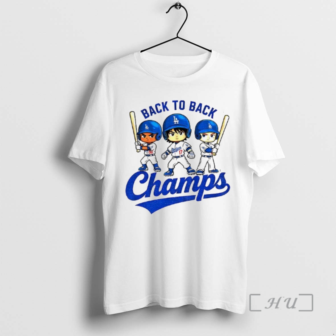 Trending Los Angles Dodgers Baseball Back To Back Champs Cartoon Premium T Shirts Sweater Hoodie