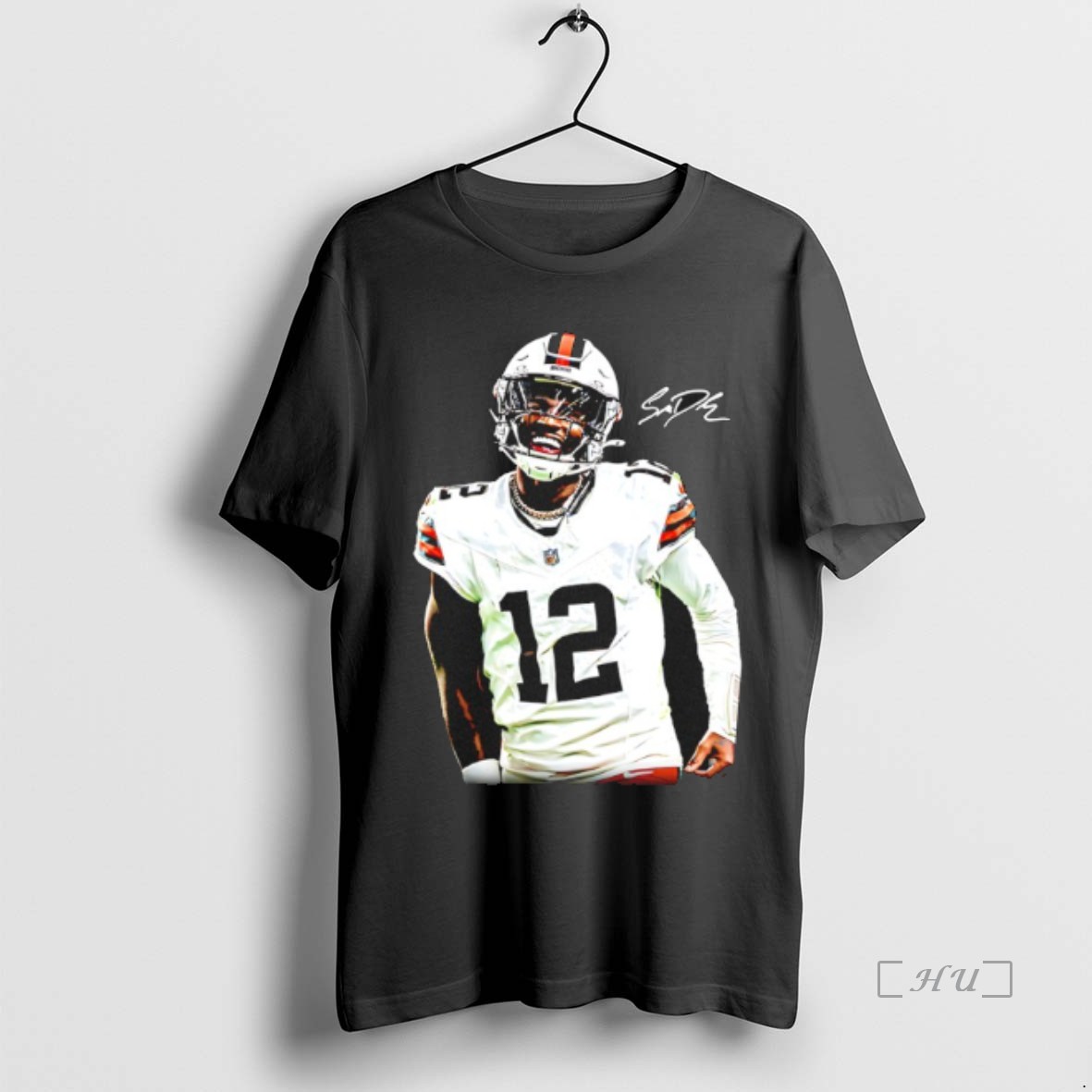 Trending Shedeur Sanders Cleveland Browns The Debut Graphic Signature Premium T Shirts Sweater Hoodie
