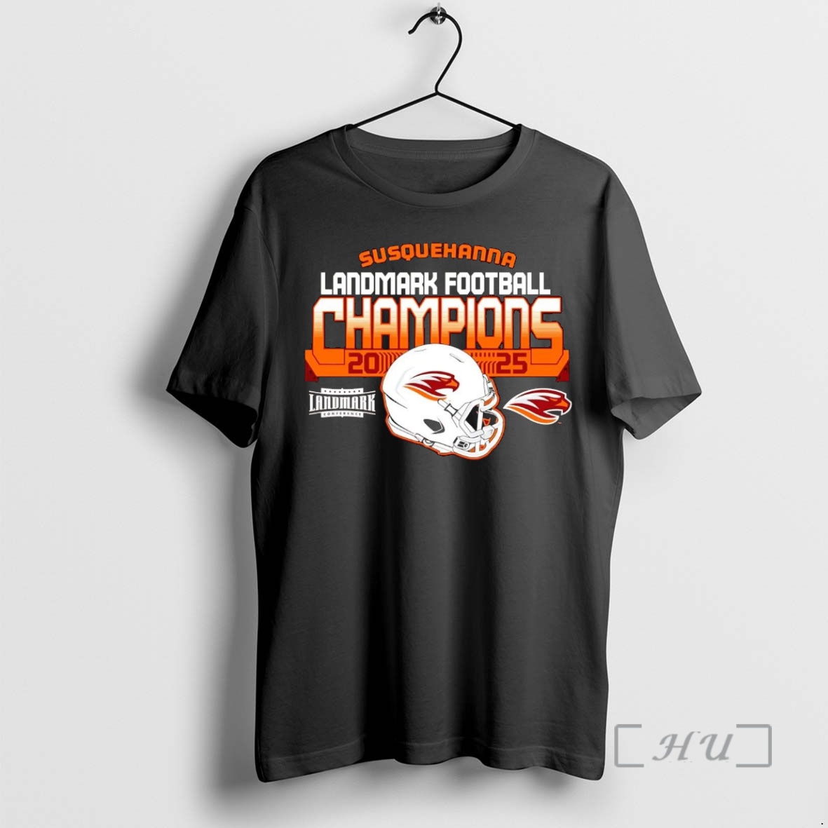 Trending Susquehanna River Hawks Landmark Football Champions 2025 Premium T Shirts Sweater Hoodie