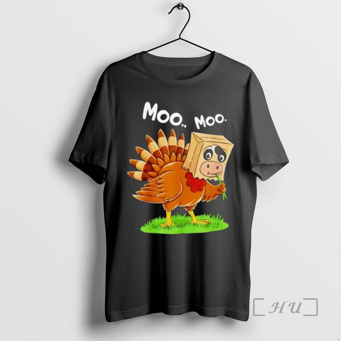 Trending Thanksgiving Funny Turkey Cow Mask Moo Moo Premium T Shirts Sweater Hoodie