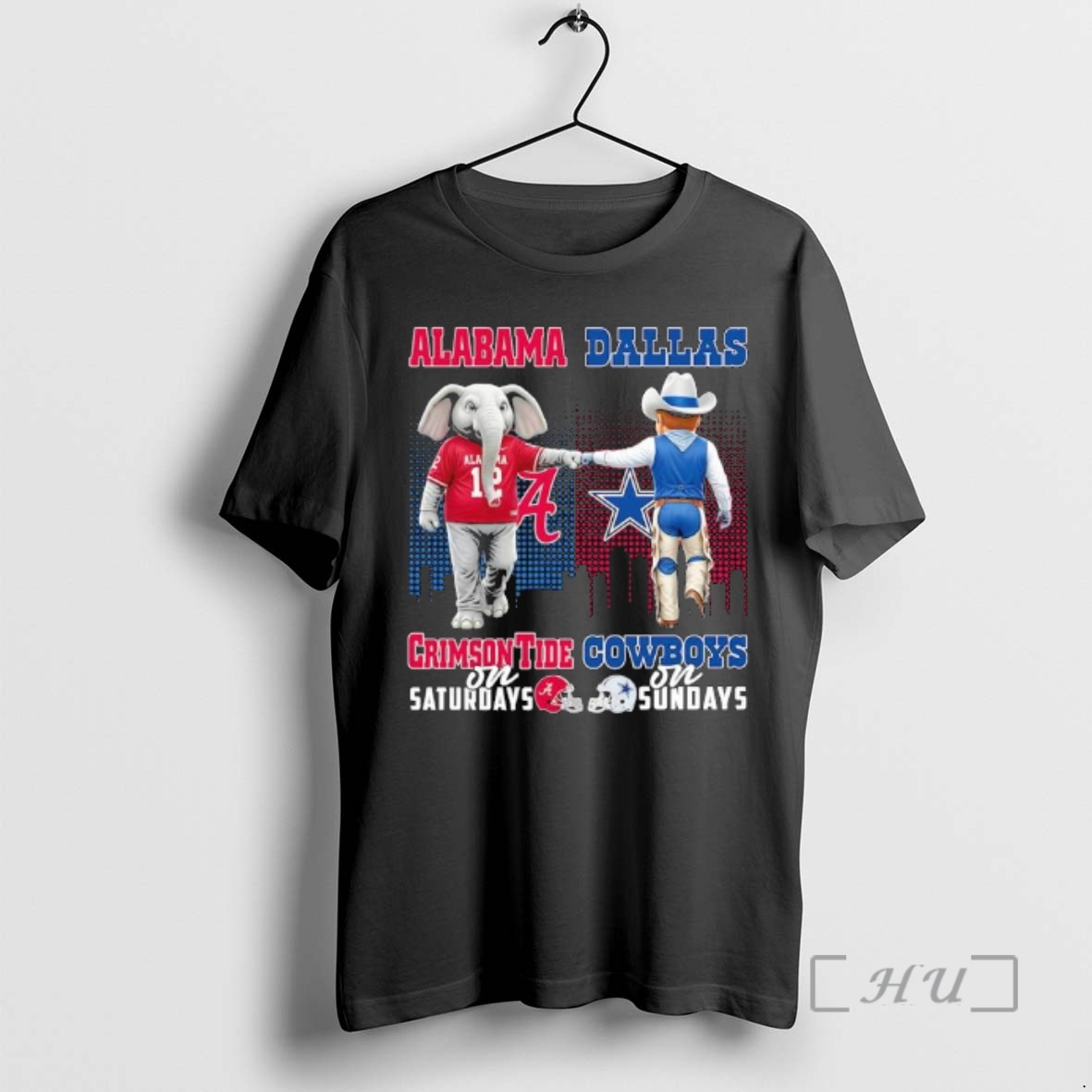 Trending The Alabama Crimson Tide On Saturday And Dallas Cowboys On Sundays Mascots College Premium T Shirts Sweater Hoodie