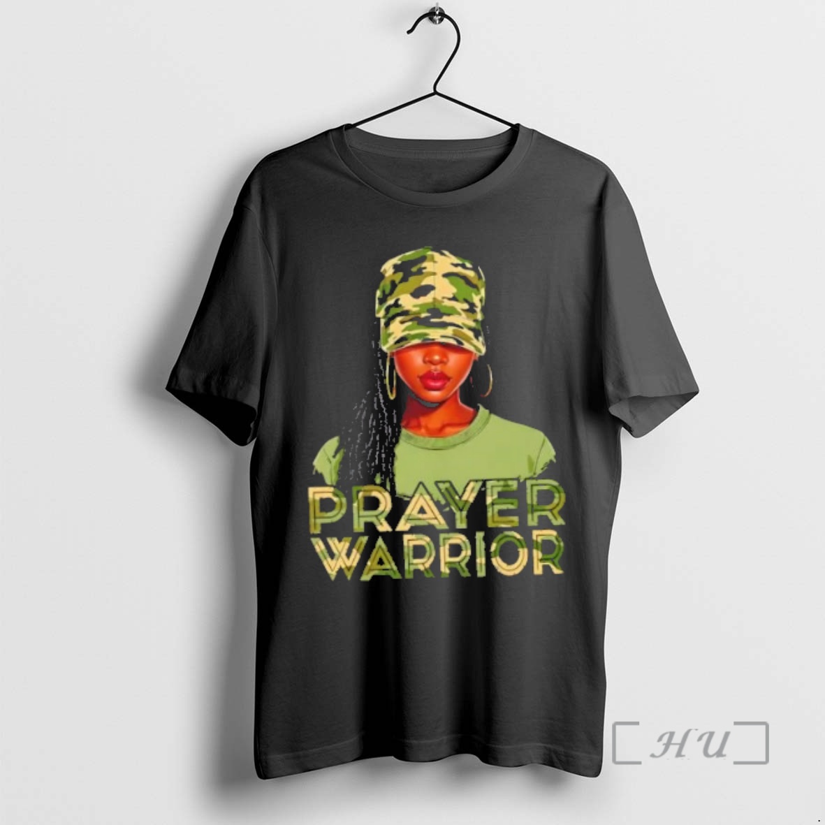 Trending Women Black Camo Prayer Warrior Premium T Shirt Sweater Hoodie