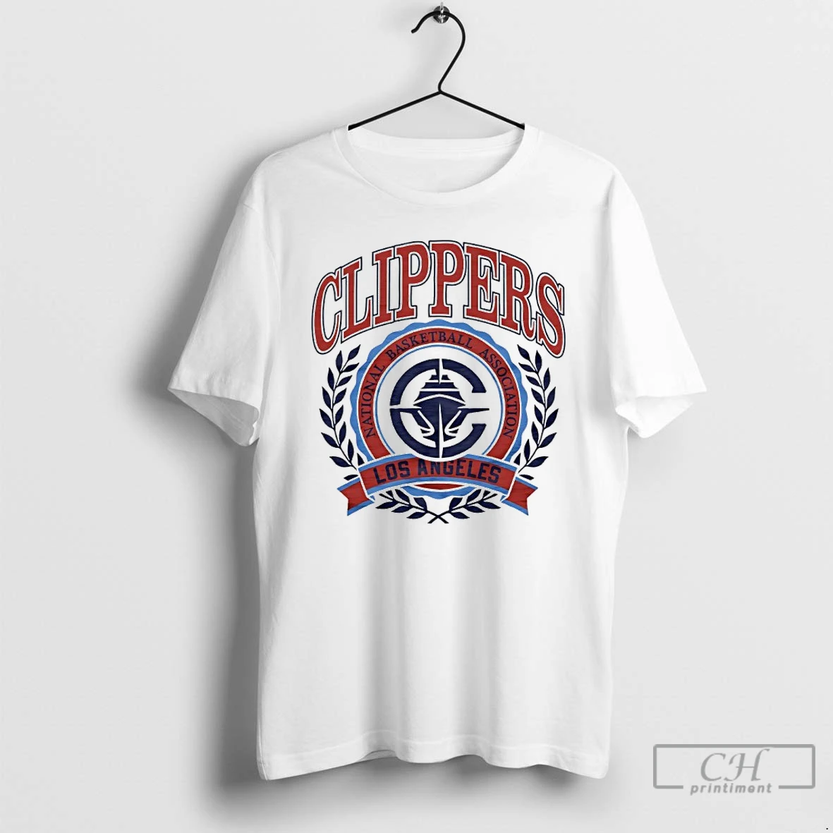 Classic 2025 Nba Los Angeles Clippers Crest T Shirts Sweater Hoodie