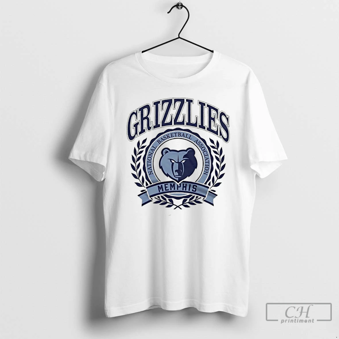 Classic 2025 Nba Memphis Grizzlies Crest T Shirts Sweater Hoodie