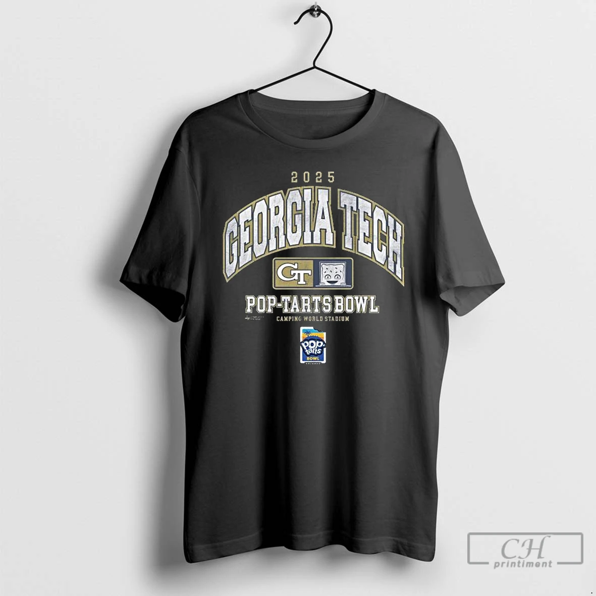 Classic 2025 Pop Tarts Bowl Georgia Tech Camping World Stadium T Shirts Sweater Hoodie