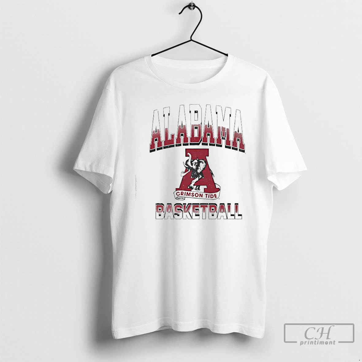 Classic Alabama Crimson Tide Basketball Logo Vintage T Shirts Sweater Hoodie