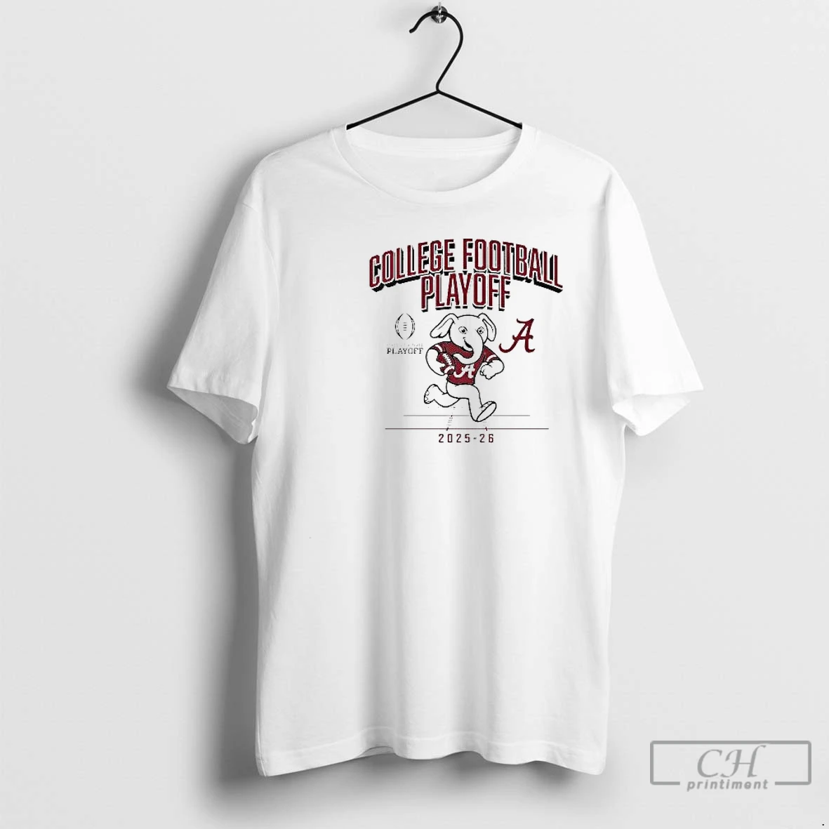 Classic Alabama Football Cfp Mascot 2025 2026 Circle White T Shirts Sweater Hoodie