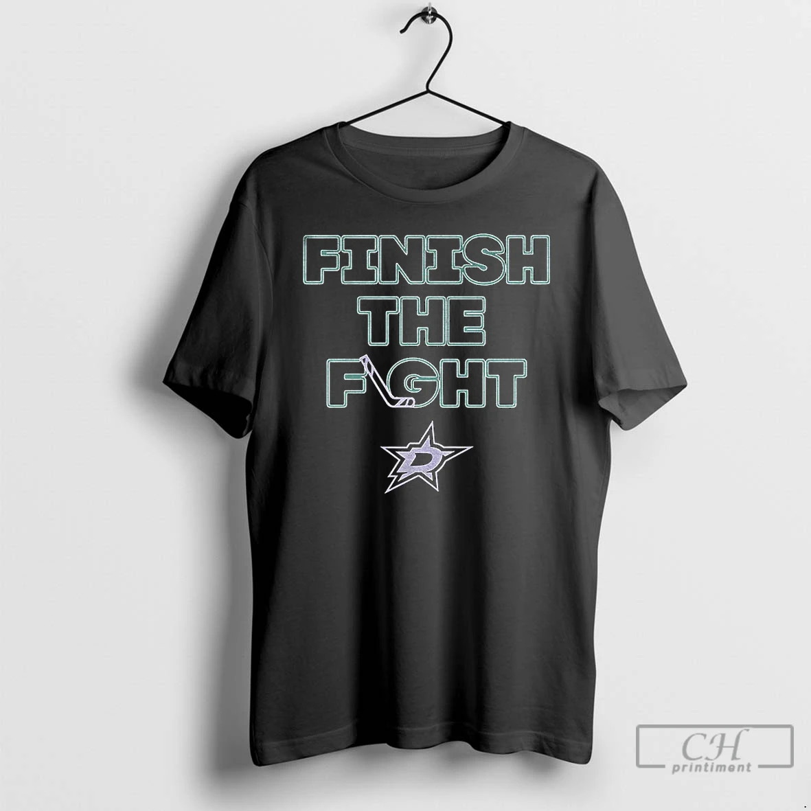 Classic Dallas Stars Hockey Finish The Fight Nhl 2025 Logo T Shirts Sweater Hoodie