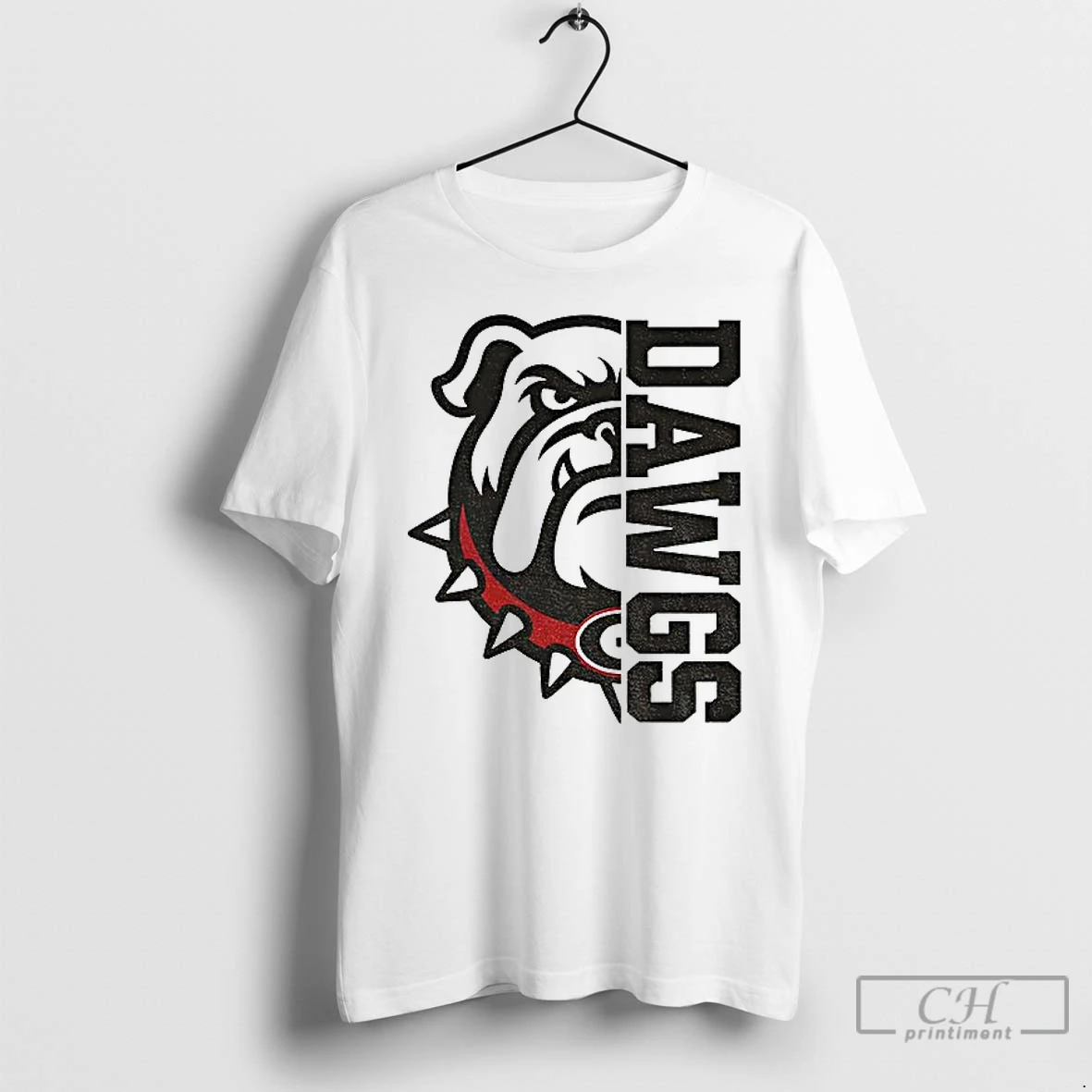 Classic Dawgs Split Bulldog Georgia Bulldogs T Shirts Sweater Hoodie
