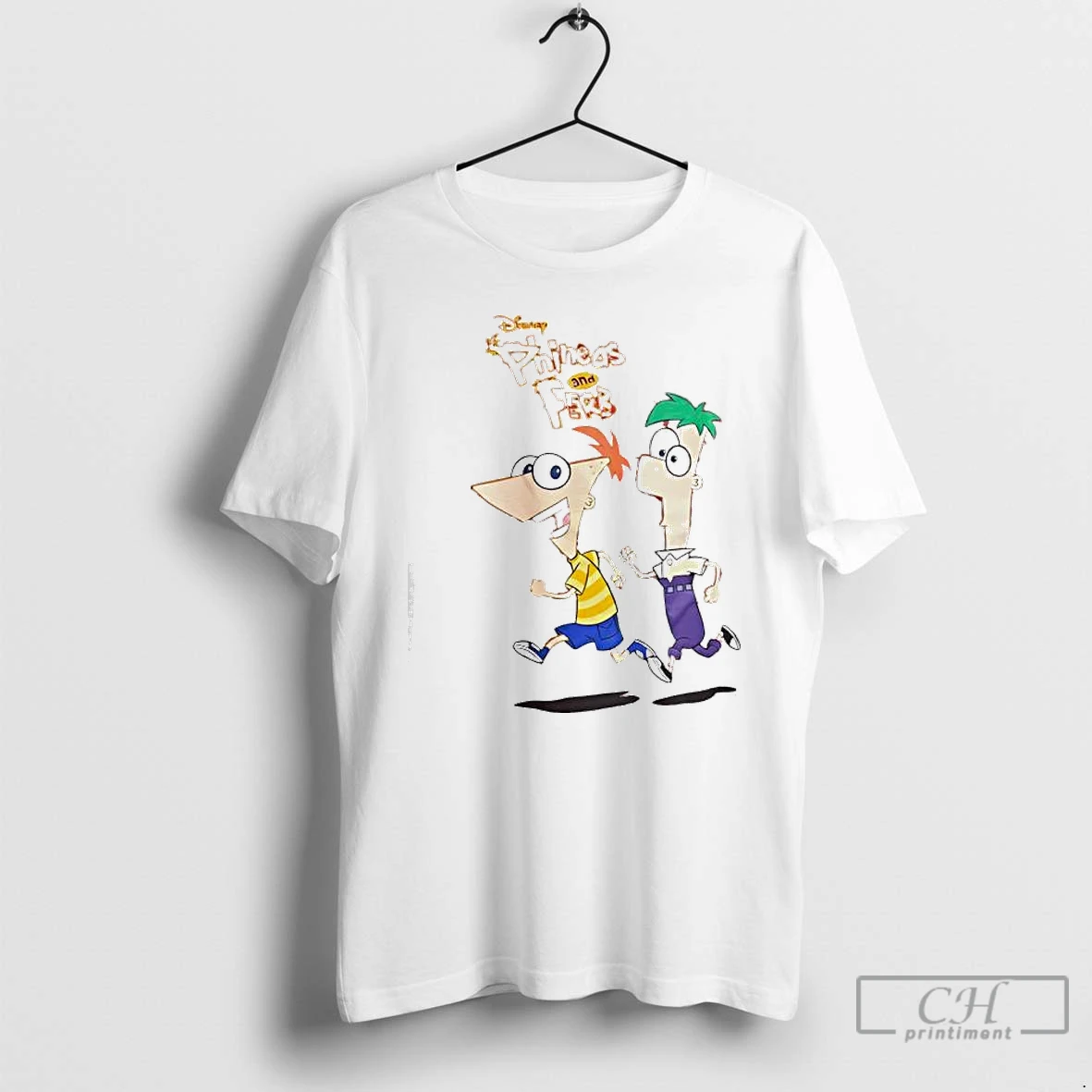Classic Disney Parks Disneyland Phineas And Ferb Graphic T Shirts Sweater Hoodie