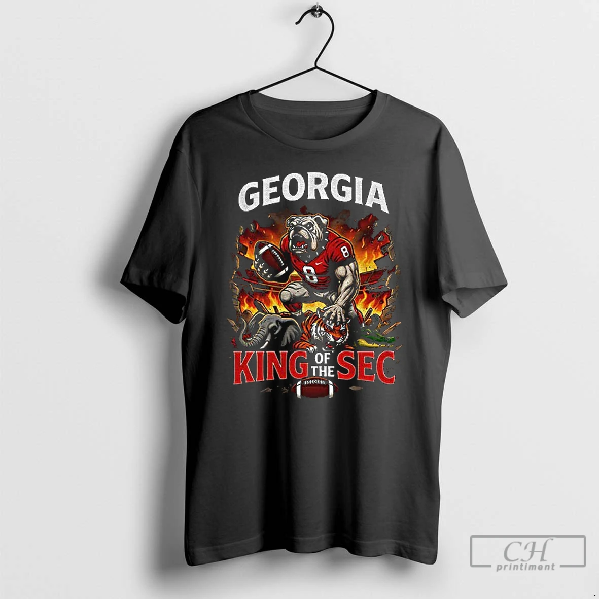 Classic Georgia Bulldogs Kings Of The Sec 2025 T Shirts Sweater Hoodie