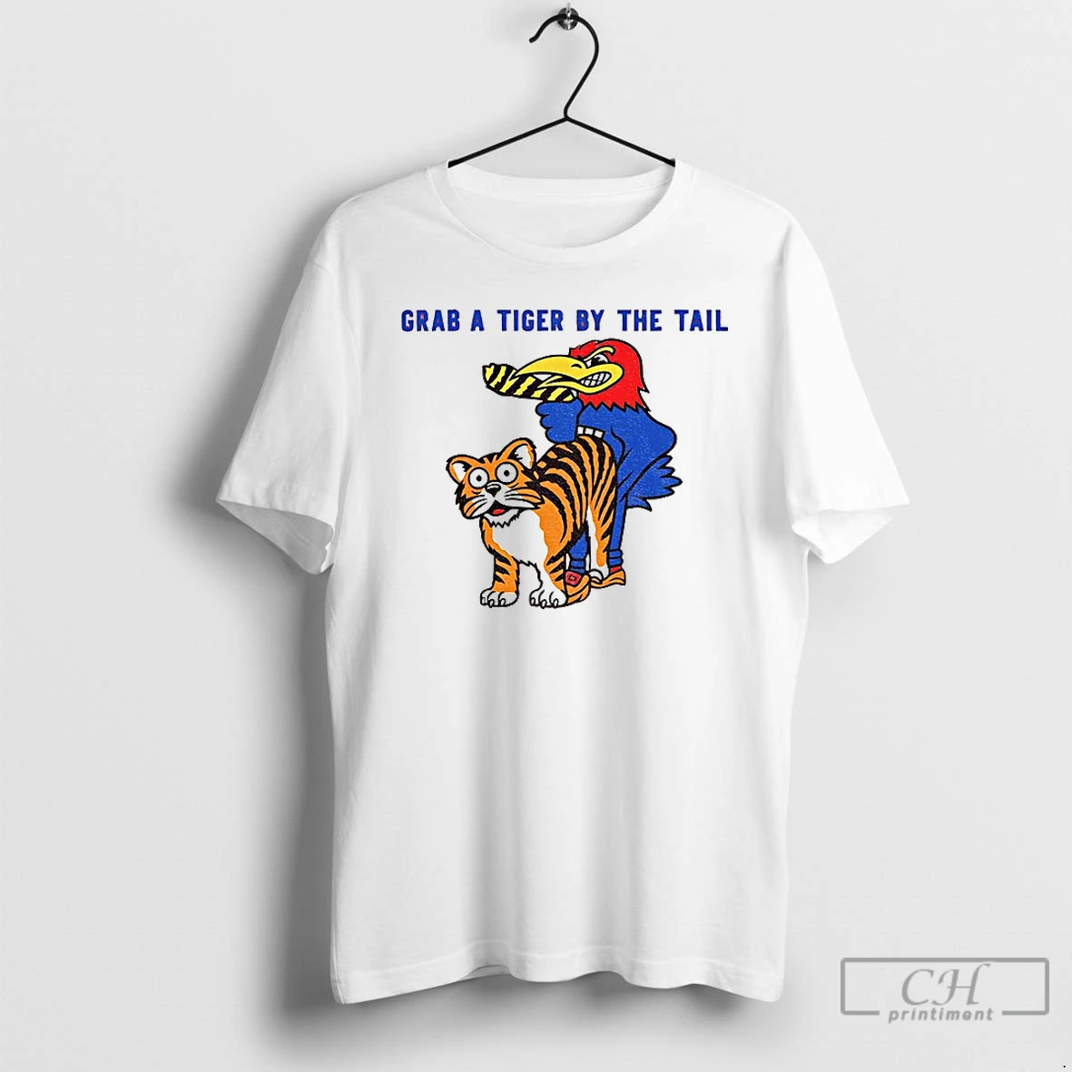 Classic Grab A Tiger By The Tail Kansas Jayhawks Vs Missouri Tigers Football T Shirts Sweater Hoodie