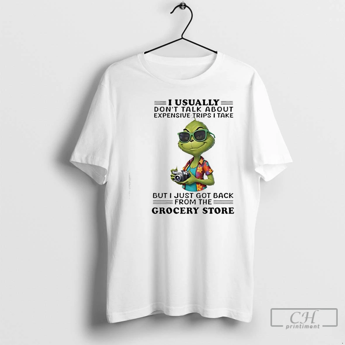 Classic Grinch Usually Dont Talk About Expensive Trips I Take But I Just Got Back From The Grocery Store T Shirts Sweater Hoodie