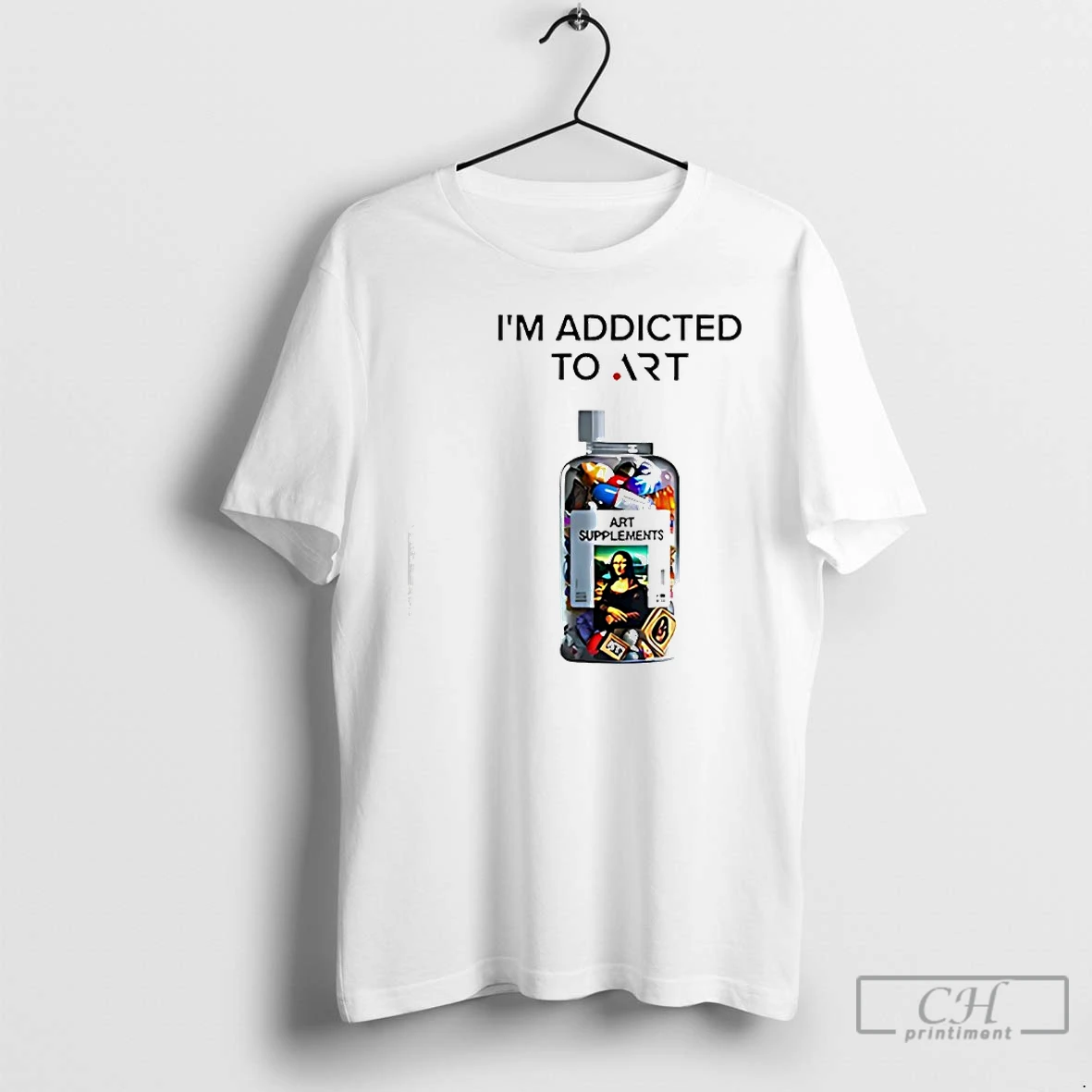 Classic Im Addicted To Art T Shirts Sweater Hoodie