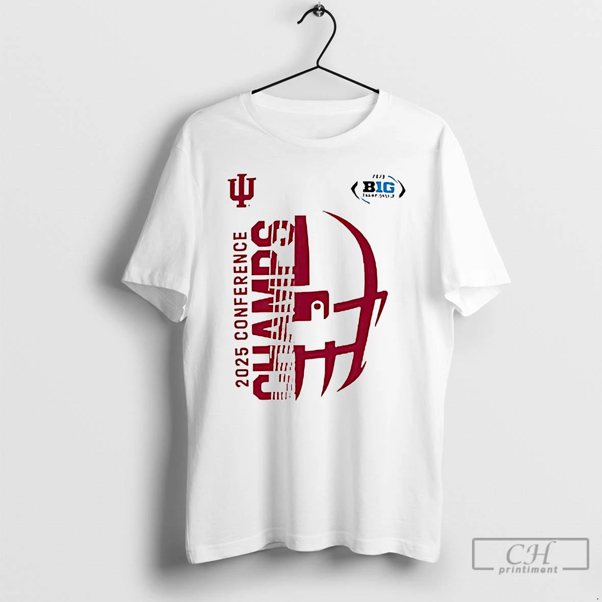 Classic Indiana Hoosiers 2025 Big 10 Conference Champions T Shirts Sweater Hoodie