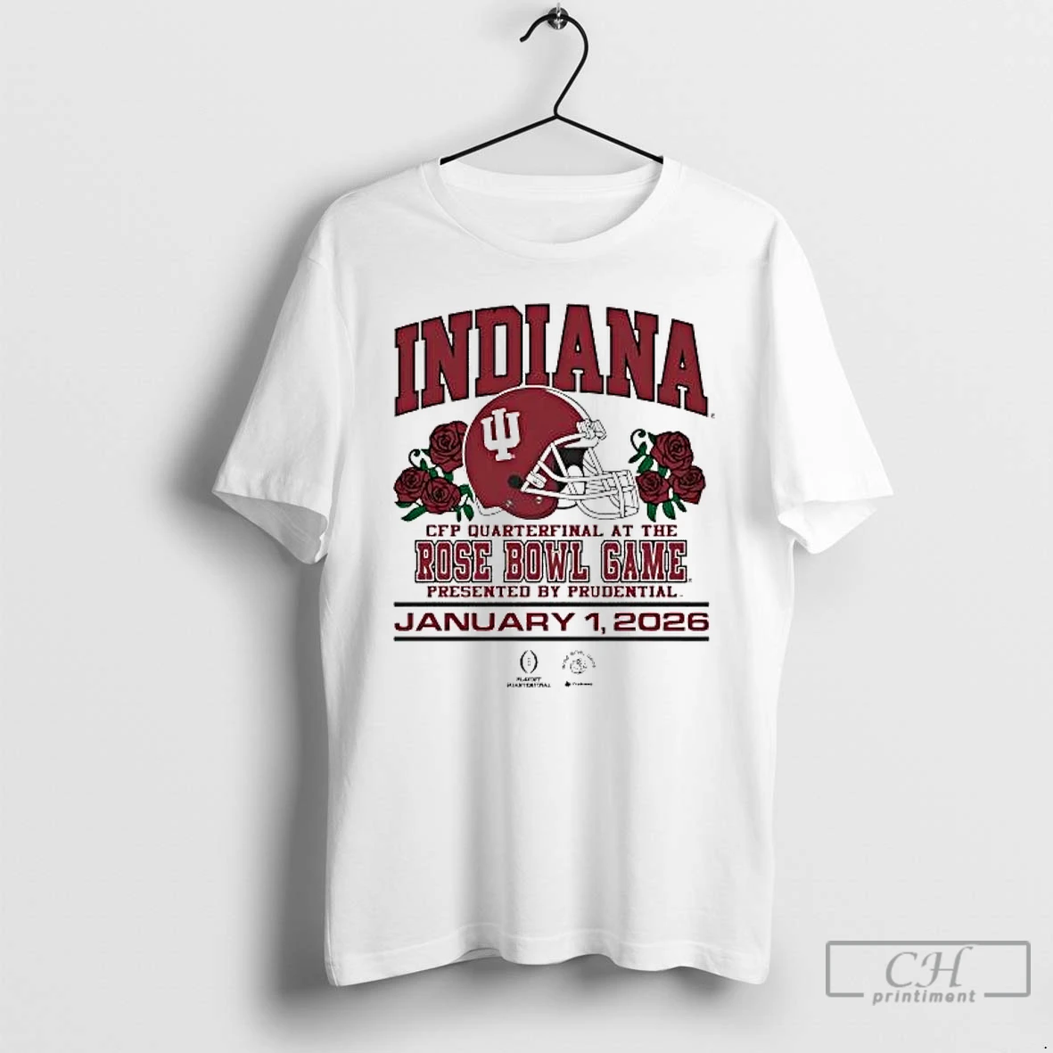 Classic Indiana Hoosiers 2026 Cfp Quarterfinal At The Rose Bowl Game Helmet T Shirts Sweater Hoodie